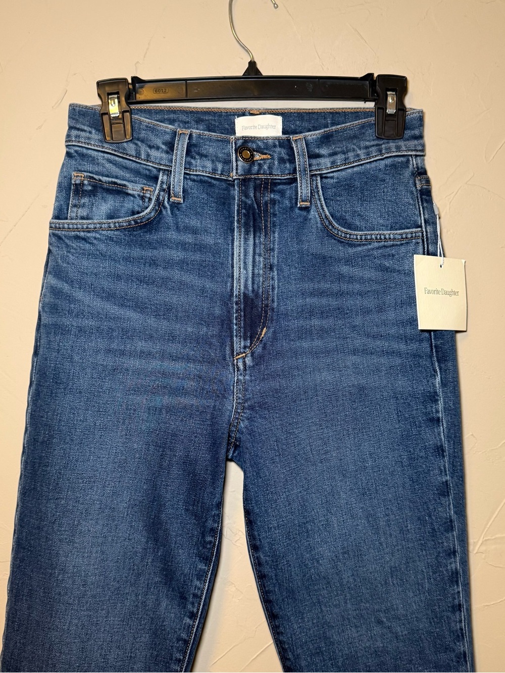 NWT Favorite Daughter The Valentina Super High Rise Mini Bootcut Jeans Size 26 - Picture 6 of 15
